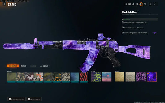 DARK MATTER GRINDED ON YOUR ACCOUNT